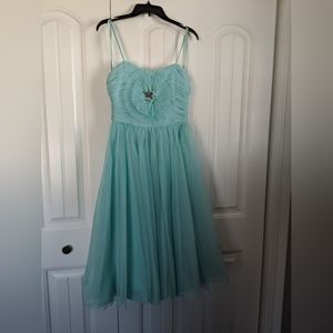 Pearl by Georgina Chapman of Marchesa mint formal dress